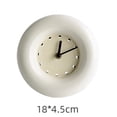 thumbnail image 2 of Reloj de pared pequeño redondo minimalista moderno con decoración de escritorio silencioso., 2 of 5