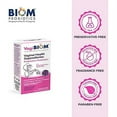 thumbnail image 6 of VagiBiom Vaginal Health Suppositories for Women, Probiotics + Prebiotics with Hyaluronic Acid & Lactic Acid, Fragrance-Free, 15 Count, 6 of 9