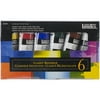 Liquitex Classic Heavy Body Beginner Acrylic Color Set, 0.75 Oz, Assorted Colors, Set Of 6