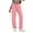 Pink, variant on SWQZVT Womens Sweatpants Straight Leg Sweat Pants Elastic Waisted Trousers with Pockets Drawstring Workout Pants