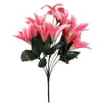 thumbnail image 5 of 1Pc 10 Heads Artifical Lily Flowers, 17.7inch Artificial Stargazer Lilies for Home Hotel Flower Arrangement Party Decor, 5 of 14