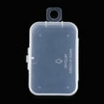 thumbnail image 4 of Polypropylene(PP) Bead Storage Container Mini Storage Containers Boxes with Hinged Lid Rectangle Clear 6.8x4.5x2.1cm Inner Size: 6.4x4.1cm, 4 of 4