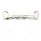 thumbnail image 3 of Hot selling hip-hop trend Hippop18K hip-hop flat teeth hollow canine teeth braces fashion, 3 of 3