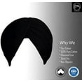 thumbnail image 3 of Full Voil Traditional Sikh/Punjabi Turban Pagri Dastar for Mens 6 Meters Cloths, 3 of 3