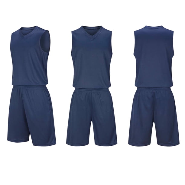 Conjuntos de camisetas sin mangas de cuello redondo para niños, conjunto de traje de fútbol de color sólido para juegos deportivos universitarios, partidos de rendimiento, uniformes de entrenamiento y