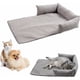 thumbnail image 1 of Funda de sofá ergonómica para mascotas, fácil de lavar, 70 x 45 x 10 cm, color gris, impermeable, para sofá de mascotas, 1 of 5