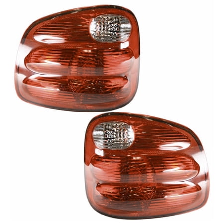 1A Taillight Tail Lamp Rear Brake Light Lamp Pair Set For F150 Heritage Truck