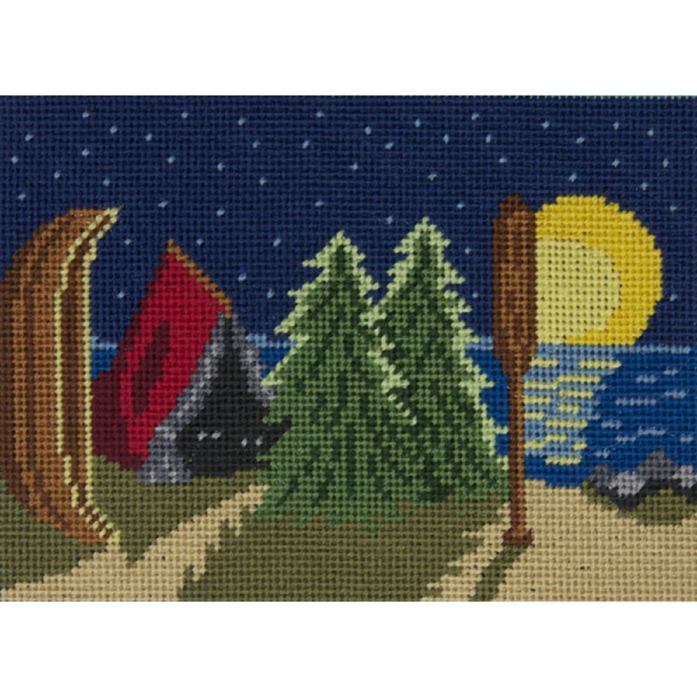 Canoodles Camp Needlepoint Kit