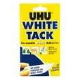 thumbnail image 2 of UHU White Tack Twin Pack - Sticky Reusable Adhesive - Pack of 2, 2 of 4