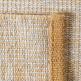 thumbnail image 6 of SAFAVIEH Montauk Bernadine Solid Braided Cotton Runner Rug, Gold, 2'3" x 8', 6 of 7