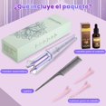 thumbnail image 3 of Rizador Autom&aacute;tico para Cabello, Rizadora para Cabello de 25 mm, Temperatura Ajustable, Antiescaldaduras, Efecto de Onda Grande, Calentamiento R&aacute;pido y Control de Direcci&oac, 3 of 8