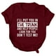 thumbnail image 1 of Gibobby Playera de Verano para Mujer Women O Tops Neck Printing Sleeves T Casual Shirt Blouse Short Loose Women's Blouse(Vino,XL), 1 of 5