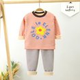 thumbnail image 1 of Conjunto de pijamas de invierno para niños, ropa de dormir de algodón con dibujos animados, para el hogar, para niñas de 4, 6 y 8 años, 1 of 4