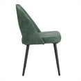 thumbnail image 5 of Weston Home Kolten Upholstered Dining Chairs, Set of 2, Teal PU Leather, 5 of 9