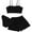 Black, variant on Swim Suit for Girls Tankini Size 10-12 Kid Bikini Toddler Clothes for Clothes Clearance Teen Girl Clothes Trendy Baby Girl, Black 10-12 Years
