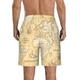thumbnail image 3 of Naloa World Map Men's Beach Shorts, Surfing shorts, Swim trunks, Quick Dry Swim Trunks for Surfing Beach Fun - XX-Large, 3 of 9