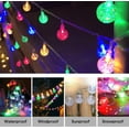 thumbnail image 7 of 2 Pack Outdoor Lights,Total 60 FT 120 LED Patio Lights Battery Operated Lights,Fairy Lights with 8 Modes for Patio Bedroom Backyard Party Christmas Outdoor Decor (Multicolor), 7 of 7