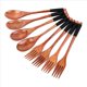thumbnail image 2 of Juego de Tenedores de Cucharas de Madera de 16 Piezas, Juego de Utensilios de Madera de Estilo JaponéS, Cuchara de Cocina Hecha A Mano, Juego de Cubiertos de Viaje Reutilizable A, 2 of 5