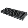 thumbnail image 2 of Teclado mecánico Ajazz de 82 teclas para PC portátil, equipo de juegos USB, interruptor azul AK33, teclado negro, luz blanca, 2 of 5
