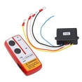 thumbnail image 4 of Winch Wireless Remote Control Kit, 75ft Control Distance Heavy Duty 12V 24V Simple Operation Switch Handset  For Truck  ATV SUV Red, 4 of 8