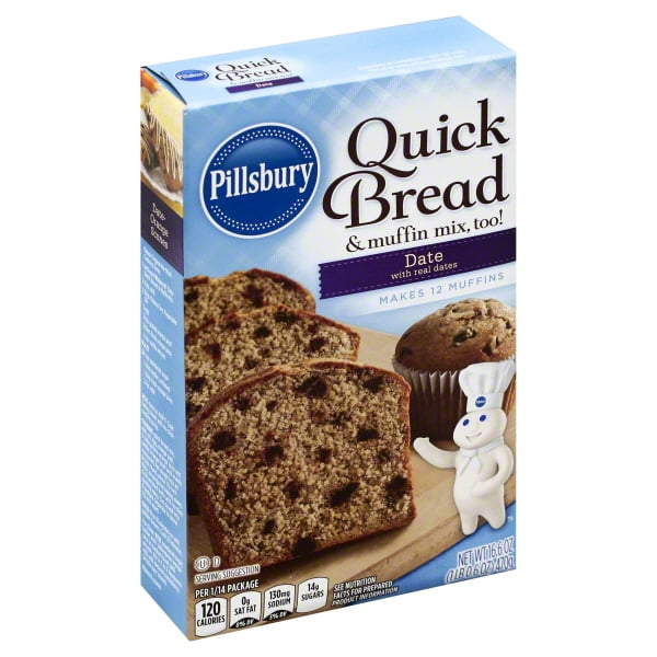 JM Smucker Pillsbury Quick Bread & Muffin Mix, 16.6 oz