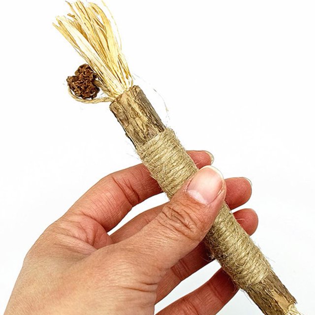3 uds Cat Molar Sticks Natural Silvervine Catnip Snacks masticar juguete para jugar con mascotas Sywqhk Libre de BPA