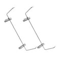 thumbnail image 3 of CRAFTHROU 2Pcs Stainless Hive Stand Space Saving Beehive Storage Rack Silver, 3 of 7