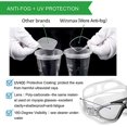 thumbnail image 3 of 1 pieza (azul) Gafas de natación, Gafas de piscina Adultos Niños Transparente Antivaho Impermeable Protección UV Visión ajustable 180 grados - Ideal, 3 of 3
