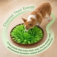 thumbnail image 5 of Pet Snuffle Mat for Dogs, Interactive Feed Game for Boredom, Encourages Natural Foraging Skills for Cats Dogs Bowl Travel Use, Dog Treat Dispenser Indoor Outdoor Stress Relief, 5 of 10