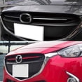 thumbnail image 3 of Car Front Grille Grill Cover Trim Molding For 2 Demio 2015-2017 Dj Dl Mazda2 Hatchback Sedan Stylin, 3 of 4