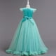 thumbnail image 4 of Odeerbi Niñas Verano Tul Encaje Bordado Princesa Vestido Flor Niña Vestido Lazo Ruffle Manga Fiesta Boda Noche Vestido Vestidos Formal, 4 of 4