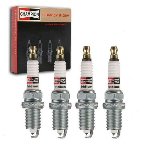 4 pc Champion Iridium Spark Plugs compatible with Toyota Camry 2.4L L4 2002-2011