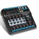thumbnail image 1 of Consola de mezclado Irfora Consola de mezcla USB compacta de 6 canales El mezclador de audio digital admite la conexión BT para la red de grabación de estudio Transmisión en vivo DJ Karaoke Irfora Consola de mezclado, 1 of 7