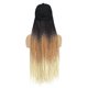thumbnail image 5 of Cabeza de maniquí con cabello humano para trenzar cabello real cabeza de maniquí cosmetología con cabeza de muñeca para peinar el cabello soporte de maniquí de mesa libre (14 ""), 5 of 5