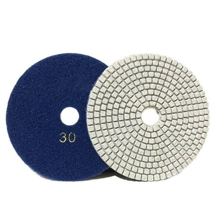 

Hayafir 5 Inch 125mm Dry/wet Diamond Polishing Pads Flexible Grinding Discs For Granite