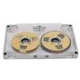 thumbnail image 1 of NFTIGB Casete de Audio en Blanco Retro de Carretes de Metal de Aluminio Dorado (55 min), 1 of 9