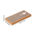 thumbnail image 3 of huayou Thickened Corrugated Cat Scratcher Pad, Durable Cardboard Board for Indoor Cats, Furniture Protector and Rest Spot with Mouse Design, 17.7 x 8.6 x 1.3 inch, 3 of 6