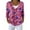 Hot Pink, variant on Women's Fashion Long Sleeve Christmas Snowman Snowflake Print Jacket Cardigan for Holiday Party and Casual Daily Wear,Army Green,L