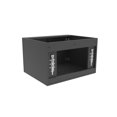 thumbnail image 4 of Alpine 24" Wood Floating Vanity Base in Black with Black Handles, 4 of 5