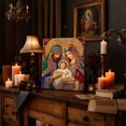 thumbnail image 2 of Christmas Jesus Nativity Diamond Art Kit with Frame, DIY Pearl Painting Kit with Round Beads and Tools, Sparkling Wall Art Craft for Adults Beginners Holiday Decor, 2 of 6