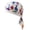 B, variant on Shadoumai Paisley Cooling Headscarf Cap Set, 4Pack Breathable Sweat Wicking Durag Lightweight Stretch Bandana Outdoor Cycling Running