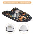 thumbnail image 3 of KLL Forest Elf Slippers for Women Men House Slip on Indoor Outdoor Bedroom Furry Fleece Lined Ladies Comfy Anti-Skid Rubber Hard Sole-Medium, 3 of 8