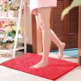 thumbnail image 5 of Winty Small Area Rugs,Outdoor Mat Non Slip Doormat,Orange Red Bathroom Carpet Absorbent Bathroom Mat Soft and Comfortable Furry Durable Thickened Bathroom Carpet Machine Washable Reusable, 5 of 9