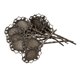 thumbnail image 2 of 10 Piezas de Bronce Ovalada Pinza para El Cabello Pin Headwear Joyería, 2 of 6