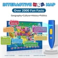 thumbnail image 4 of Mapa mundial interactivo parlante de EE. UU., para niños Qiaojoy, 4 of 6