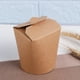 thumbnail image 5 of 50 Uds 16 onzas cubos de papel Kraft contenedores desechables para preparación de comidas Paquete de alimentos Cajas de regalos para fiestas, 5 of 7