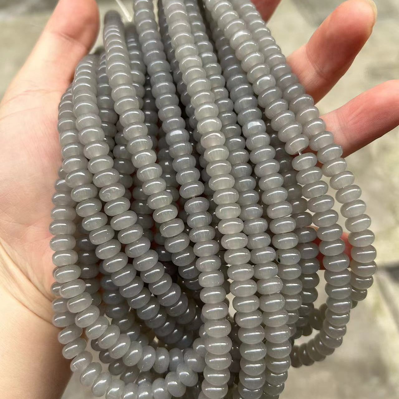 1200Pcs DIY Perforated Beads Stringing Accessories Full of Meaning