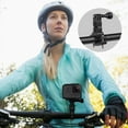 thumbnail image 4 of Montaje de cámara Soporte de montaje de manillar de bicicleta de aleación de aluminio 360 grados Accesorios de montaje de cámara giratoria Reemplazo para Gopro Hero 9/8/7/6/5/4 SJCAM YI DJI Osmo y otr Romacci  Montaje de cámara, 4 of 7