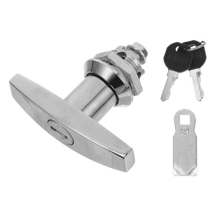 Homoyoyo Metal Cabinet Lock Set, Zinc Alloy Security Lock for Cabinets, Drawers, and Doors