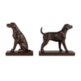 thumbnail image 5 of Creative Co-Op 2-Piece Resin Dog Bookends, Black, 5 of 6